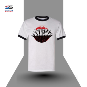 women’s marlin graphic v neck – midnight black ss 2001