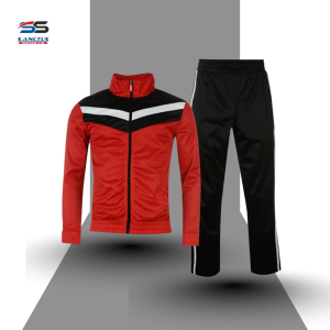 men’s performance tracksuit – stealth black & charcoal with amber trim ss 2101